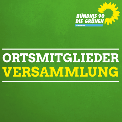 Ortsmitgliederversammlung