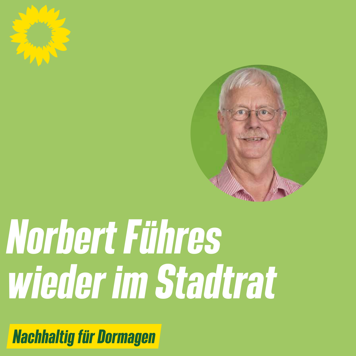 Norbert Führes wieder im Stadtrat