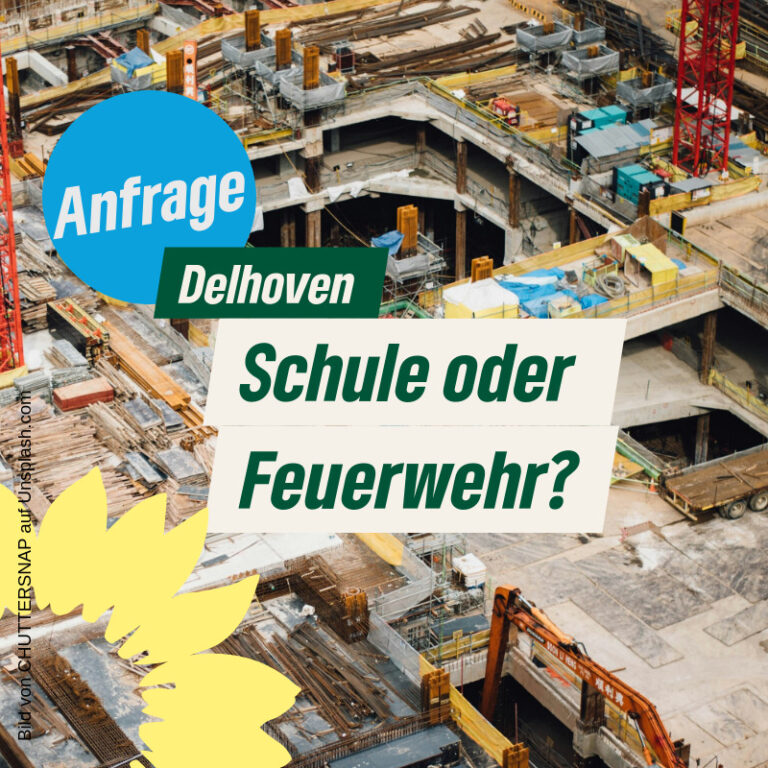Anfrage Feuerwehr/Schule in Delhoven