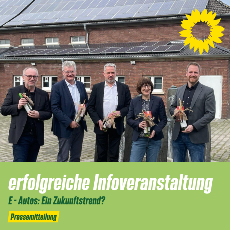 Erfolgreiche Infoveranstaltung der GRÜNEN