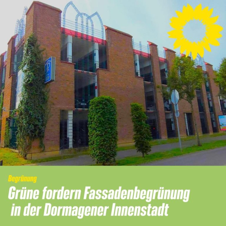 Grüne fordern Fassadenbegrünung in der Dormagener Innenstadt