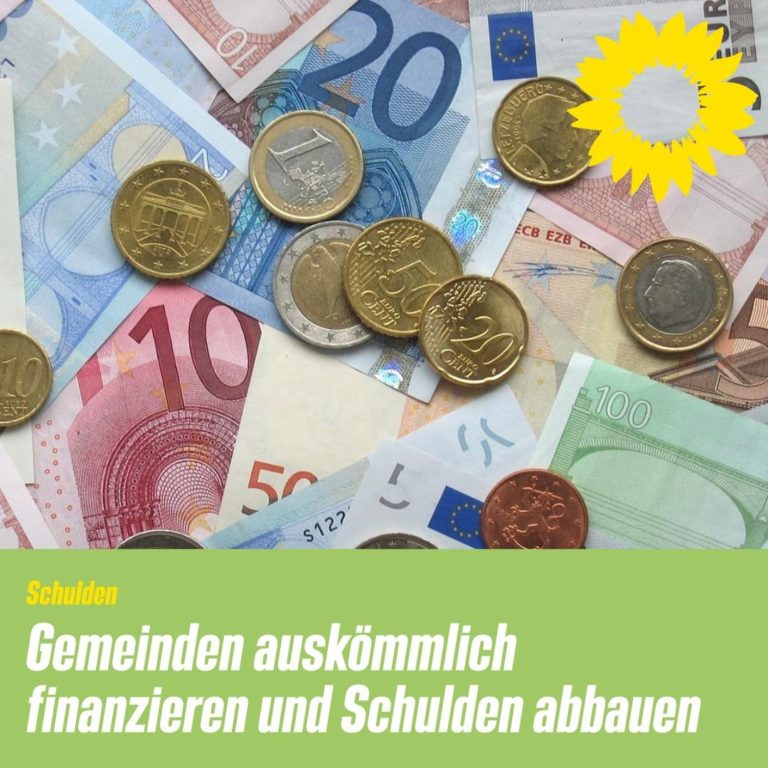 Gemeinden auskömmlich finanzieren und Schulden abbauen