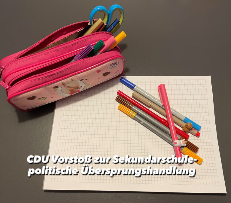 GRÜNE Dormagen kritisieren CDU-Vorstoß zur Umbenennung der Sekundarschule: Politische Übersprungshandlung